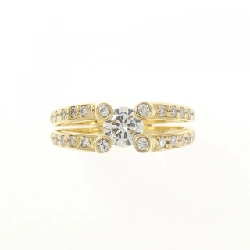 Nhẫn kim cương K18YG 0.309CT - Hàng hiệu Authentic 854028