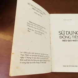 Sử dụng đồng tiền hiệu quả nhất  975949