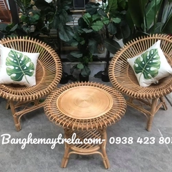 Ghế sen mây tròn 526112