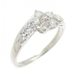 Nhẫn kim cương hoa PT900 0.50CT