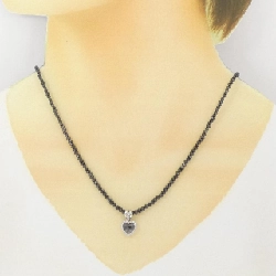 K18WG Dây chuyền kim cương hình trái tim 1.25CT - Hàng hiệu Chính hãng 858668