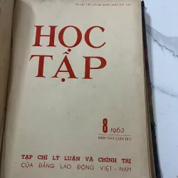 Tạp chí Học Tập (Số 1 đến 12 năm 1963) - Trung ương Đảng Lao động Việt Nam 798720