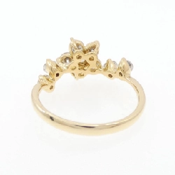 Nhẫn kim cương hoa K18YG 1.00CT 669866