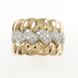 Nhẫn kim cương 750PG/750WG 0.56CT - Hàng hiệu Authentic 848152