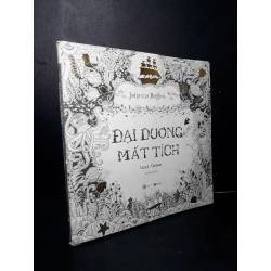 Đại dương mất tích mới 80% bẩn bìa, ố nhẹ, có tô màu, tróc áo bìa 2015 Johanna Basford HCM2205 KỸ NĂNG