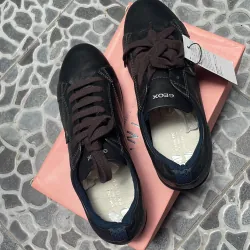 Giầu Geox mầu đen, đa thật, new tag sz 37