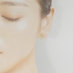 Bông tai kim cương K18YG hoa 0.30CT - Hàng hiệu chính hãng 871948