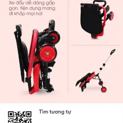 Xe đẩy gấp gọn Hakawa 732728