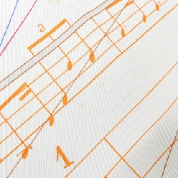 Hàng hiệu Authentic Hermès LA MUSIQUE DES SPHERES Khăn quàng 772349