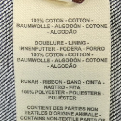 HERMES Clou de Selle 5H0258DI Áo khoác denim - Hàng hiệu Chính hãng 820833