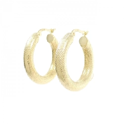 K18YG Bông tai - Hàng hiệu Authentic