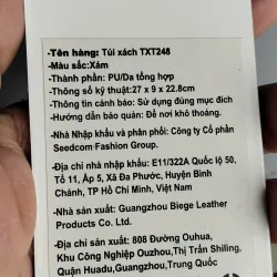 Túi sách nữ Juno màu trắng xám chưa qua sử dụng 734942