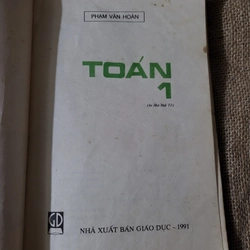 Toán lớp 1 _ Sách giáo khoa 9x _sách giáo khoa cũ 330936