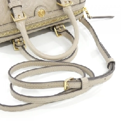 【Sản phẩm mới】Tory Burch T Monogram Da Petit Barrel Bag 158528 Túi Boston 614073