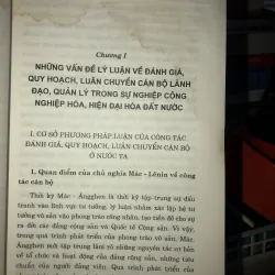 Đánh giá, quy hoạch, luân chuyển cán bộ lãnh đạo, quản lý thời kỳ công nghiệp hóa… 782096