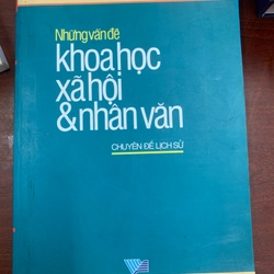 Những vấn đề khoa học xã hội và nhân văn (chuyên đề lịch sử)