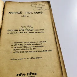 BỘ 3 TẬP ANH-NGỮ THỰC-DỤNG – BẢN IN XƯA l (1964–1968) 751219