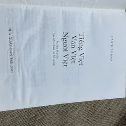 Tiếng Việt - văn Việt - người Việt - Cao Xuân Hạo 716461