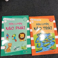 Combo Sách Rèn Luyện Não Trái - Rèn Luyện Não Phải