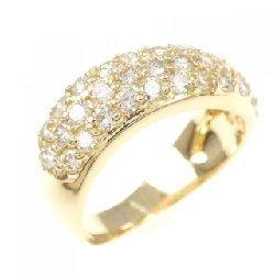 Nhẫn kim cương Pavé K18YG 1.00CT - Hàng hiệu Chính hãng