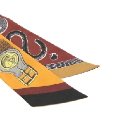 【Sản phẩm chưa sử dụng】Khăn quàng cổ Hermès INVENTAIRE POETIQUE DE BRIDES A BLOC Twilly 064288S 626010