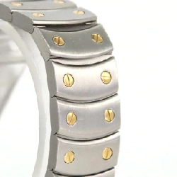 Cartier Santos Round MM Combi W20037R3 SSxYG Quartz - Hàng hiệu Authentic 873085