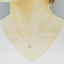 K10WG Dây chuyền kim cương hình trái tim 0.04CT - Hàng hiệu Chính hãng 859402