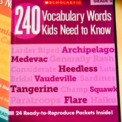 240 Vocabulary words kids need to know Grade 1-6 (6 quyển) 551268