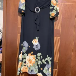 Đầm voan hoa (Size XL)