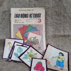 Lao động kỹ thuật lớp 3 , sách giáo khoa xưa 306835