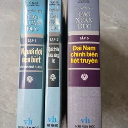 Tuyển tập Cao Xuân Dục (Tập 1 + 2 + 5) 412243