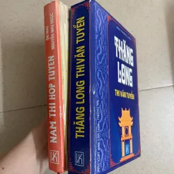 Combo 2 sách: Nam thi hợp tuyển & Thăng Long thi văn tuyển (bìa cứng)  1000967