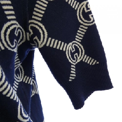 Gucci GG Wool Jacquard Reversible Top 692702 XKCB2 Knit - Hàng hiệu Authentic 774049