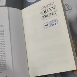 [MIỄN PHÍ BỌC SÁCH] Làm Điều Quan Trọng - John Doerr 961141