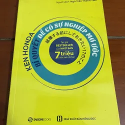 Bí quyết để có sự nghiệp mơ ước Ken Honda