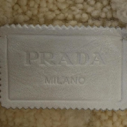 Áo khoác lông cừu PRADA với logo hình tam giác 58A086 1ZXR - Hàng hiệu Chính hãng 817916