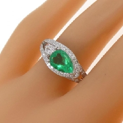 Nhẫn Emerald PT900 0.98CT 672130