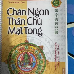 SÁCH  CHÂN NGÔN THẦN CHÚ MẬT TÔNG 50K