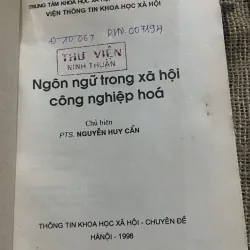 Ngôn ngữ trong xã hội công nghiệp hóa  1010728