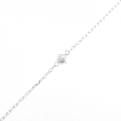 K18WG Solitaire Diamond Bracelet 0.1CT - Hàng hiệu Authentic 872555