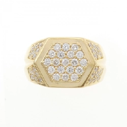 Nhẫn kim cương K18YG 1.08CT 665528