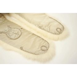 Khăn choàng lông thú Shadow FOX có tên - Hàng hiệu Authentic 879004