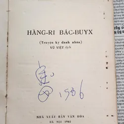 "Hăng-ri Bác-buyx", truyện ký danh nhân của Irina Turo - Lidia Phomenco (Vũ Việt dịch) 714593