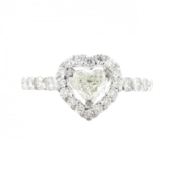 Nhẫn kim cương hình trái tim PT900 0.216CT - Hàng hiệu Chính hãng 850764