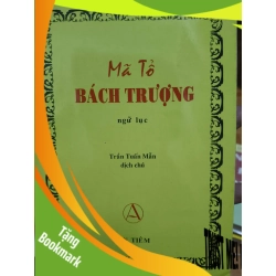 (TẶNG BOOKMARK) Remake Mã Tổ Bách Trượng - 120 trang Phật giáo RBK2702