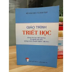 Giáo trình Triết học – Bộ GD&ĐT 531255
