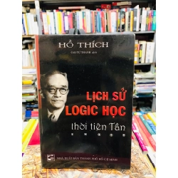 Lịch sử logic học thời tiên Tần - Hồ Thích