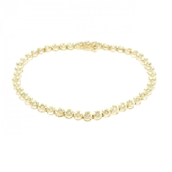 K18YG Vòng tay kim cương 1.00CT - Hàng hiệu Chính hãng 873207