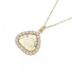 K18YG Dây chuyền kim cương - Hàng hiệu Authentic 865161