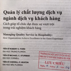 QUẢN LÝ CHẤT LƯỢNG DỊCH VỤ NGÀNH DỊCH VỤ KHÁCH HÀNG(Marketing) 474855